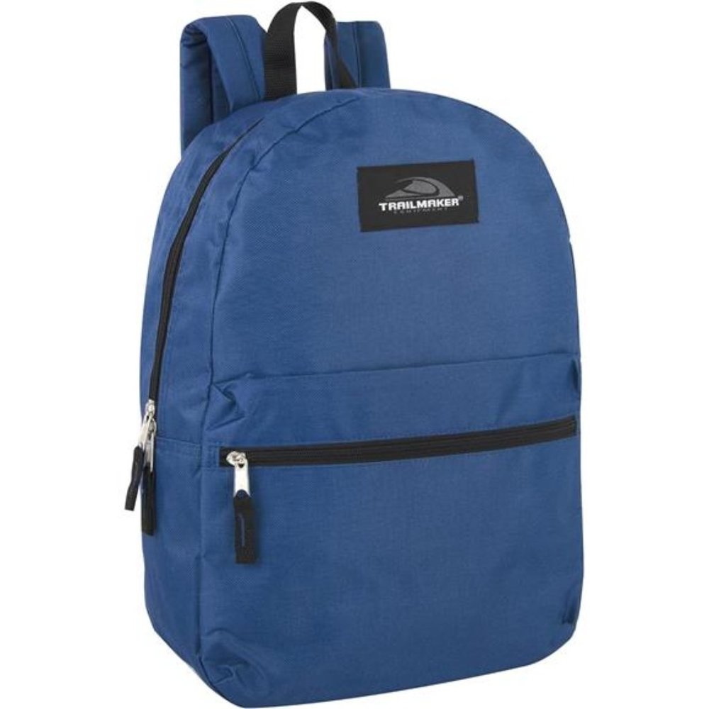 Boys Back to School 17 Inch Backpack with Adjustable Padded Shoulder Straps